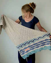 Load image into Gallery viewer, Against the current shawl