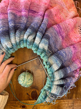 Load image into Gallery viewer, 2024 Advent Sunset Shawl Pattern
