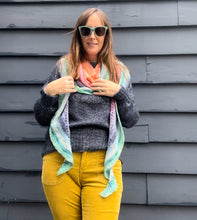 Load image into Gallery viewer, 2024 Advent Sunset Shawl Pattern