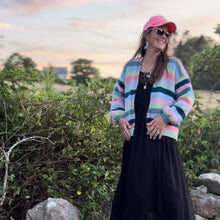 Load image into Gallery viewer, Super Simple Striped Cardigan Pattern