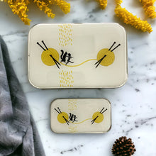 Load image into Gallery viewer, Yarn Ball stitch marker tin