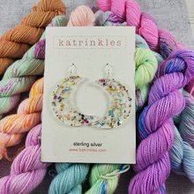 Load image into Gallery viewer, Moon Needle Gauge Earrings