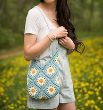 Load image into Gallery viewer, Daisy Granny Square Bag Kits