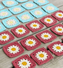 Load image into Gallery viewer, Daisy Granny Square Bag Kits