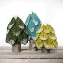 Load image into Gallery viewer, Evergreen Trees Needle Felting Kit