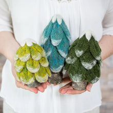 Load image into Gallery viewer, Evergreen Trees Needle Felting Kit