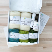 Load image into Gallery viewer, Evergreen Trees Needle Felting Kit