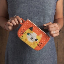 Load image into Gallery viewer, Zip Pouch Meow Meow