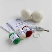 Load image into Gallery viewer, Ornament Duo  Mini Needle Felting Kit
