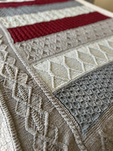 Load image into Gallery viewer, Seamless Joy Cable Afghan