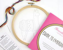 Load image into Gallery viewer, Alpaca Embroidery Kit DIY
