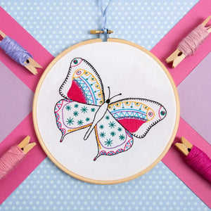 Butterfly Embroidery Kit DIY