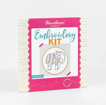 Load image into Gallery viewer, Elephant Embroidery Kit DIY