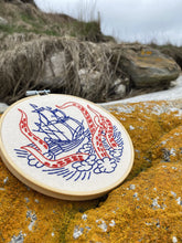 Load image into Gallery viewer, Release the Kraken Embroidery Kit