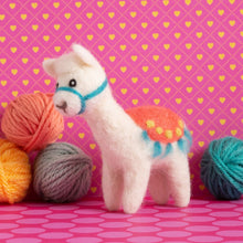 Load image into Gallery viewer, Alpaca Mini Needle Felting DIY Kit