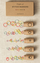 Load image into Gallery viewer, flight of stitch markers
