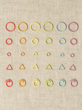 Load image into Gallery viewer, flight of stitch markers