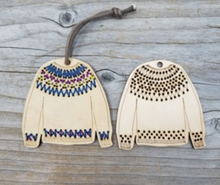 Load image into Gallery viewer, Stitchable sweater ornament