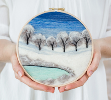 Load image into Gallery viewer, Winter Snow Felting Kit