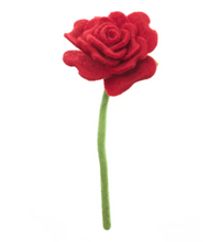 Load image into Gallery viewer, Felted Blooming Rose