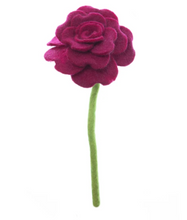 Load image into Gallery viewer, Felted Blooming Rose