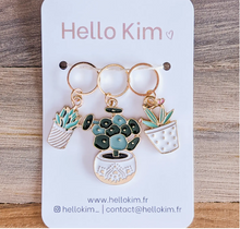 Load image into Gallery viewer, Potted Plants Stitch Markers