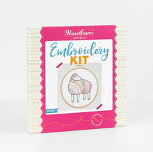 Load image into Gallery viewer, Sheep Embroidery Kit DIY