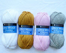 Load image into Gallery viewer, Sharon's Glamping Blanket Kits in Ultra Wool Chunky