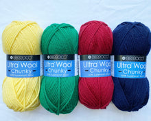 Load image into Gallery viewer, Sharon's Glamping Blanket Kits in Ultra Wool Chunky