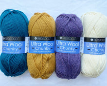 Load image into Gallery viewer, Sharon's Glamping Blanket Kits in Ultra Wool Chunky