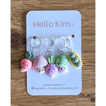 Load image into Gallery viewer, Vegetables Stitch Markers