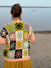 Load image into Gallery viewer, Heirloom Quilt Cardigan
