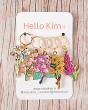 Load image into Gallery viewer, Floral Stitch Markers
