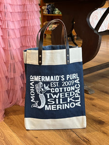 Mermaid's Purl Custom Bucket Bag
