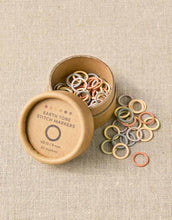 Load image into Gallery viewer, Colorful Earth Tone Ring Stitch Markers
