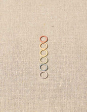 Load image into Gallery viewer, Colorful Earth Tone Ring Stitch Markers
