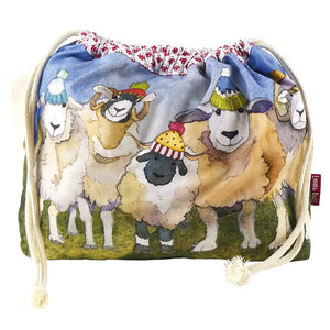 Happy Sheep Drawstring Bag