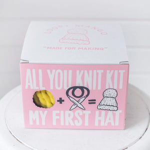 All You Knit Kit - My First Hat