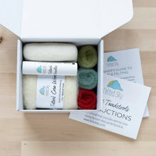 Load image into Gallery viewer, Forest Toadstools Mini Needle Felting Kit

