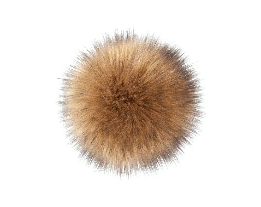 Faux Fox/Racoon Fur Pom Poms