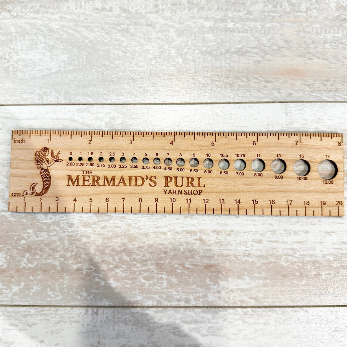 Custom Ruler – The Mermaid's Purl