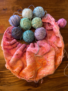 2024 Advent Sunset Shawl Kit