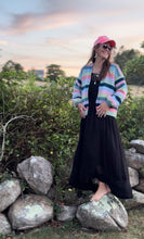 Load image into Gallery viewer, Super Simple Striped Cardigan Pattern
