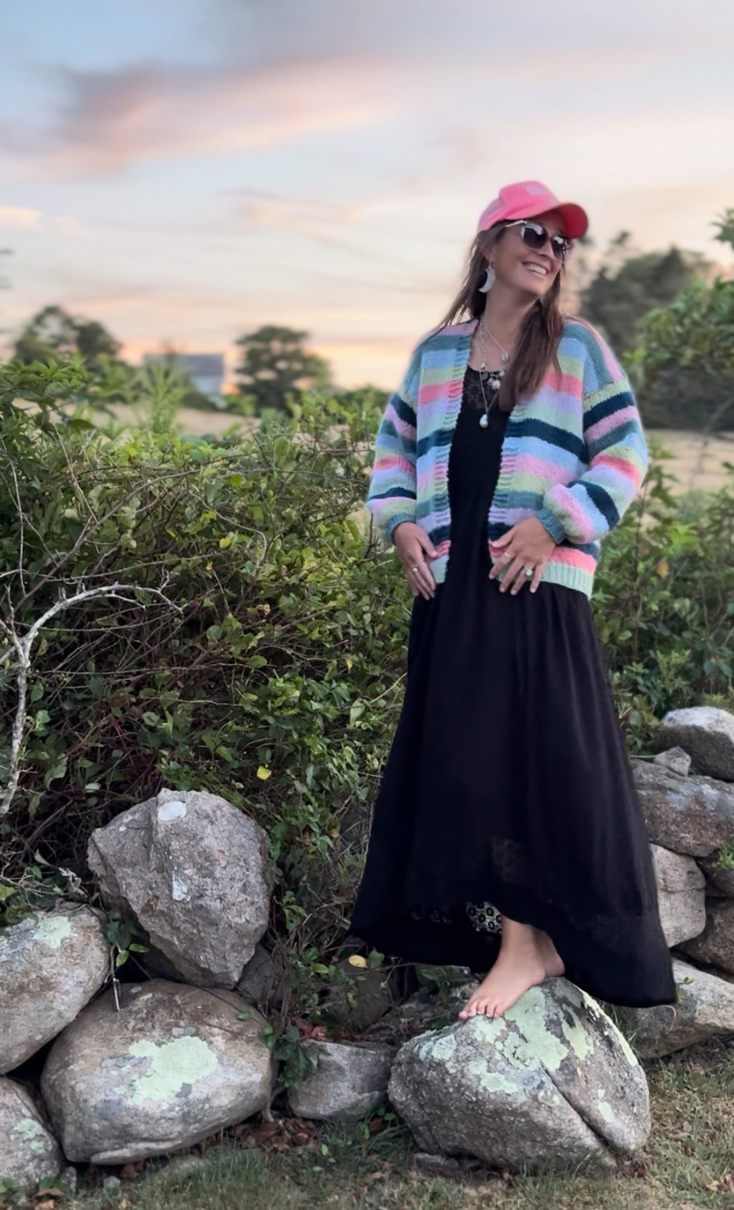 Super Simple Striped Cardigan Pattern