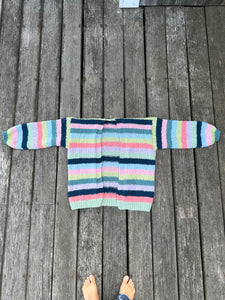Super Simple Striped Cardigan Pattern