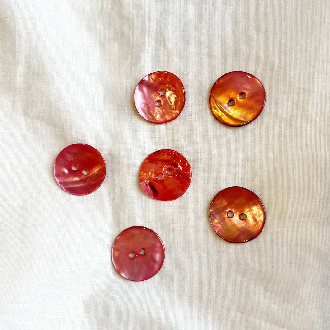Dyed Agoya Shell Button