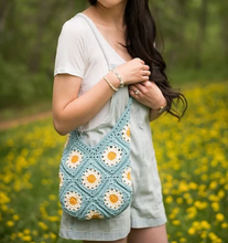 Load image into Gallery viewer, Daisy Granny Square Bag Kits
