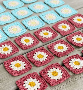 Daisy Granny Square Bag Kits