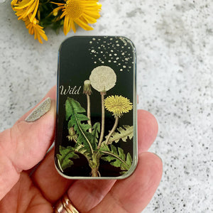 Dandelion tin