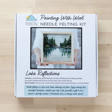 Load image into Gallery viewer, Lake Reflections Needle Felting Kit
